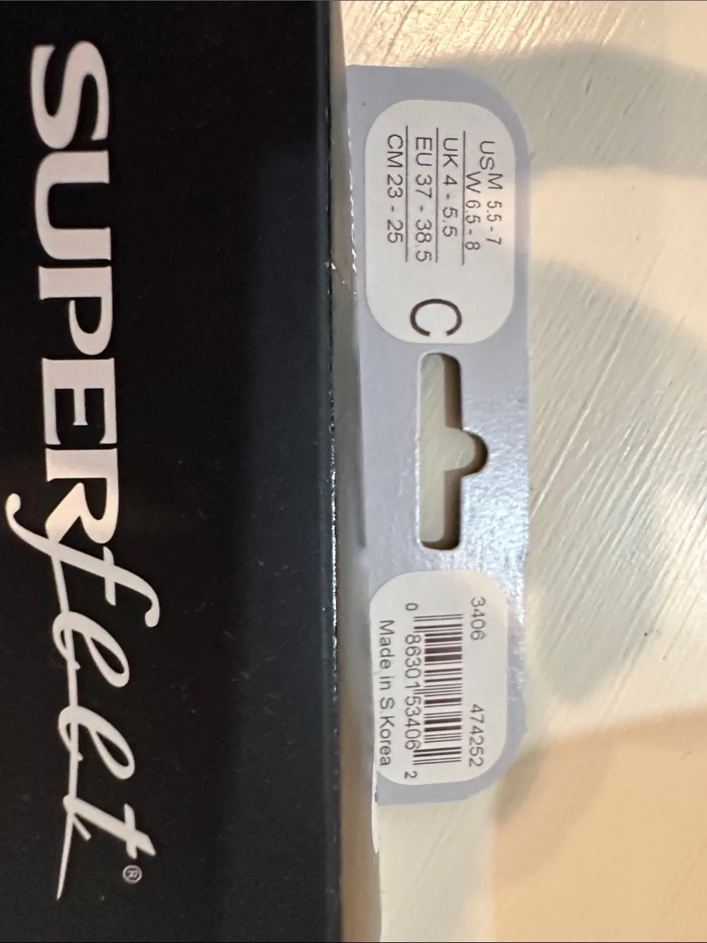 Superfeet All Purpose Low Arch Insoles - Black - Picture 3 of 3